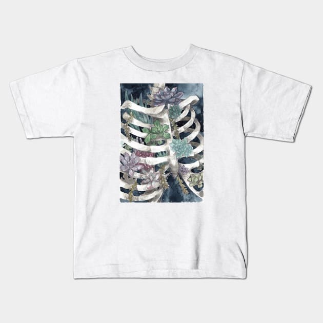 Ribcage Kids T-Shirt by Connie